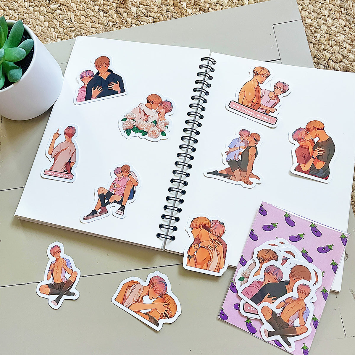 Sticker-Set »Love is Loading, Season 1«