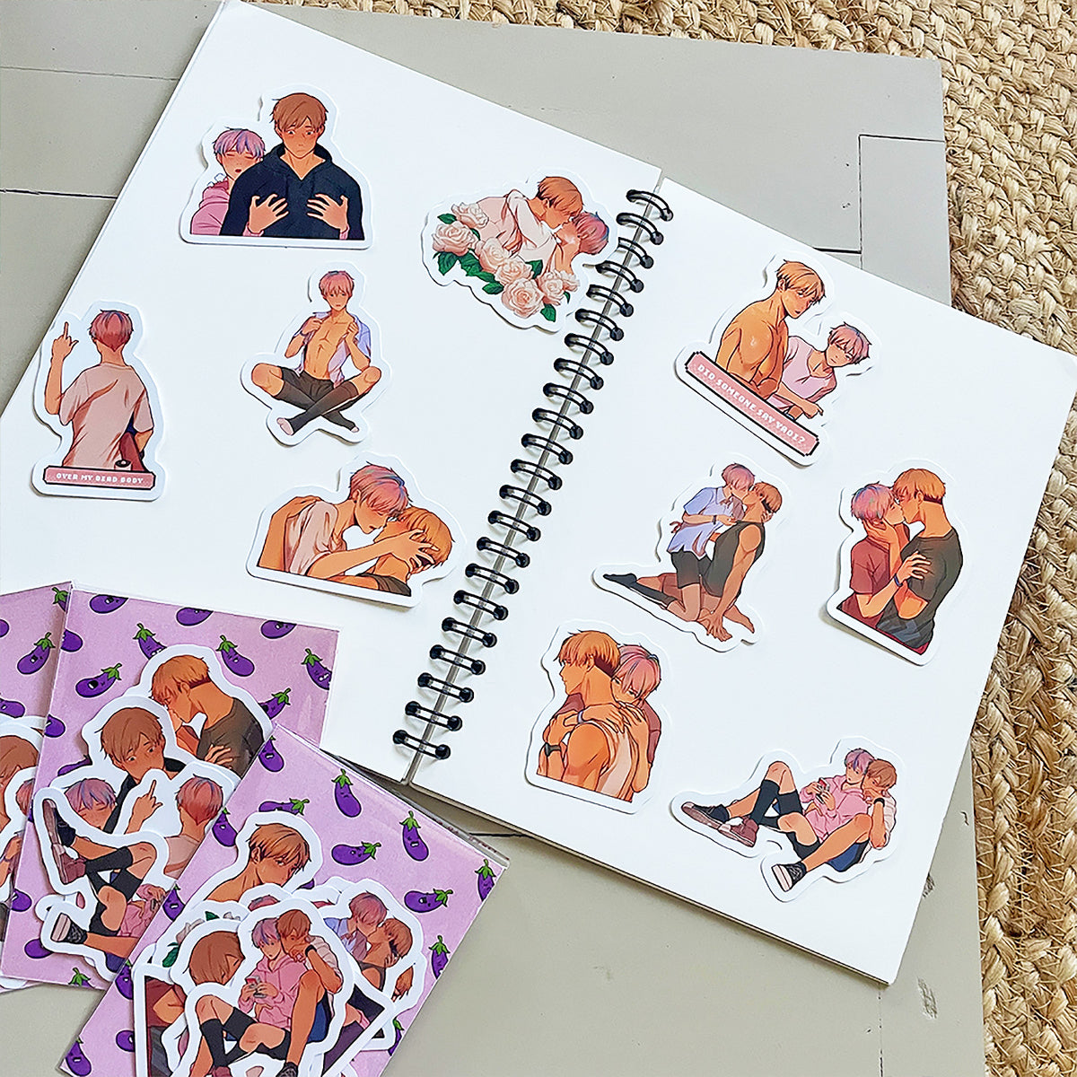 Sticker-Set »Love is Loading, Season 1«